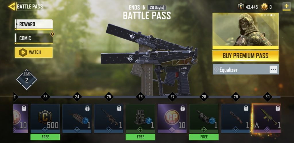 Equalizer Operator Skill - COD Mobile Battle Pass