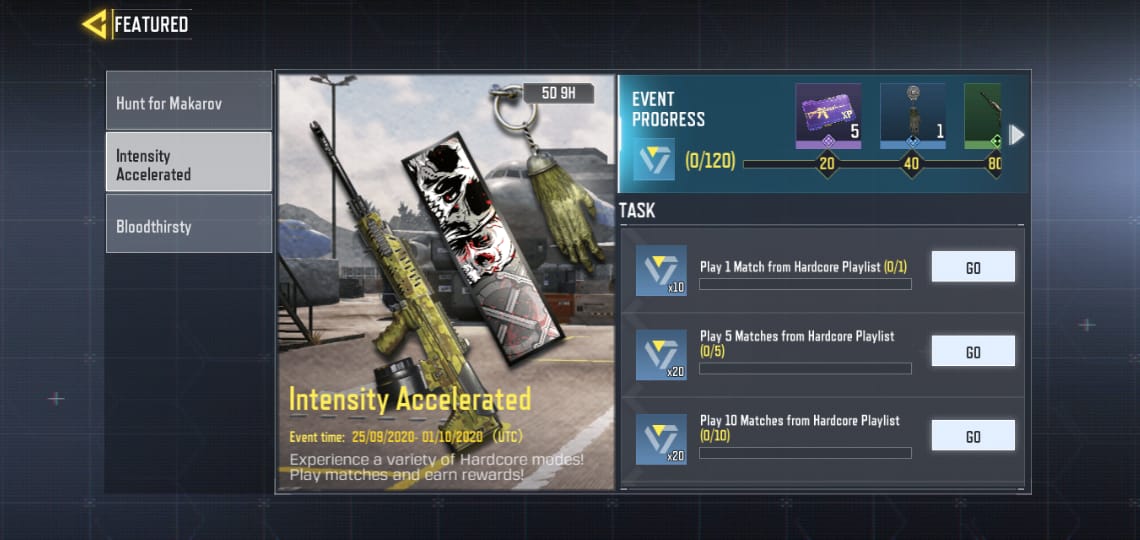 Intensity Accelerated - COD Mobile Event
