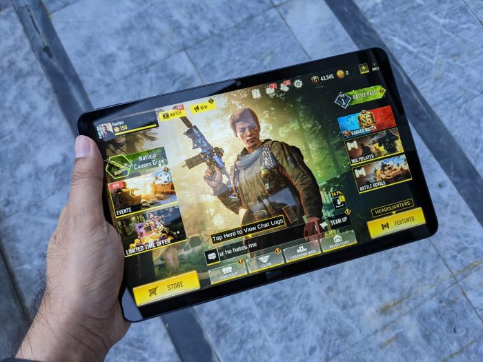 COD Mobile on Huawei Tablet