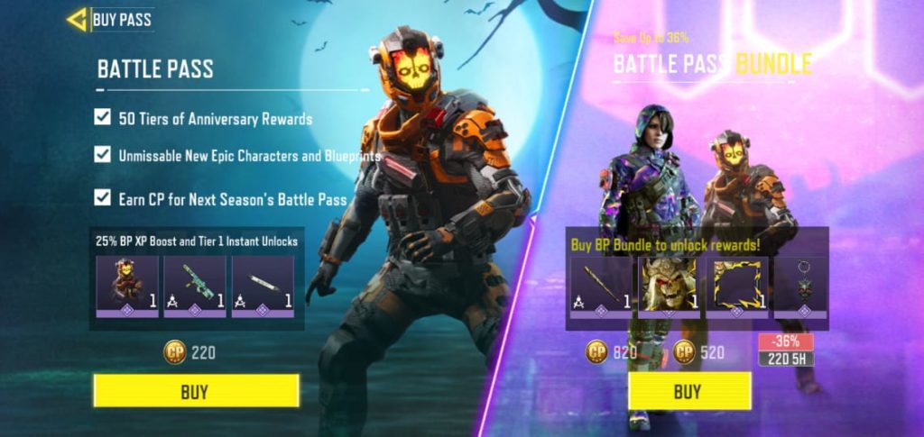 COD Mobile season 11 battle pass offers