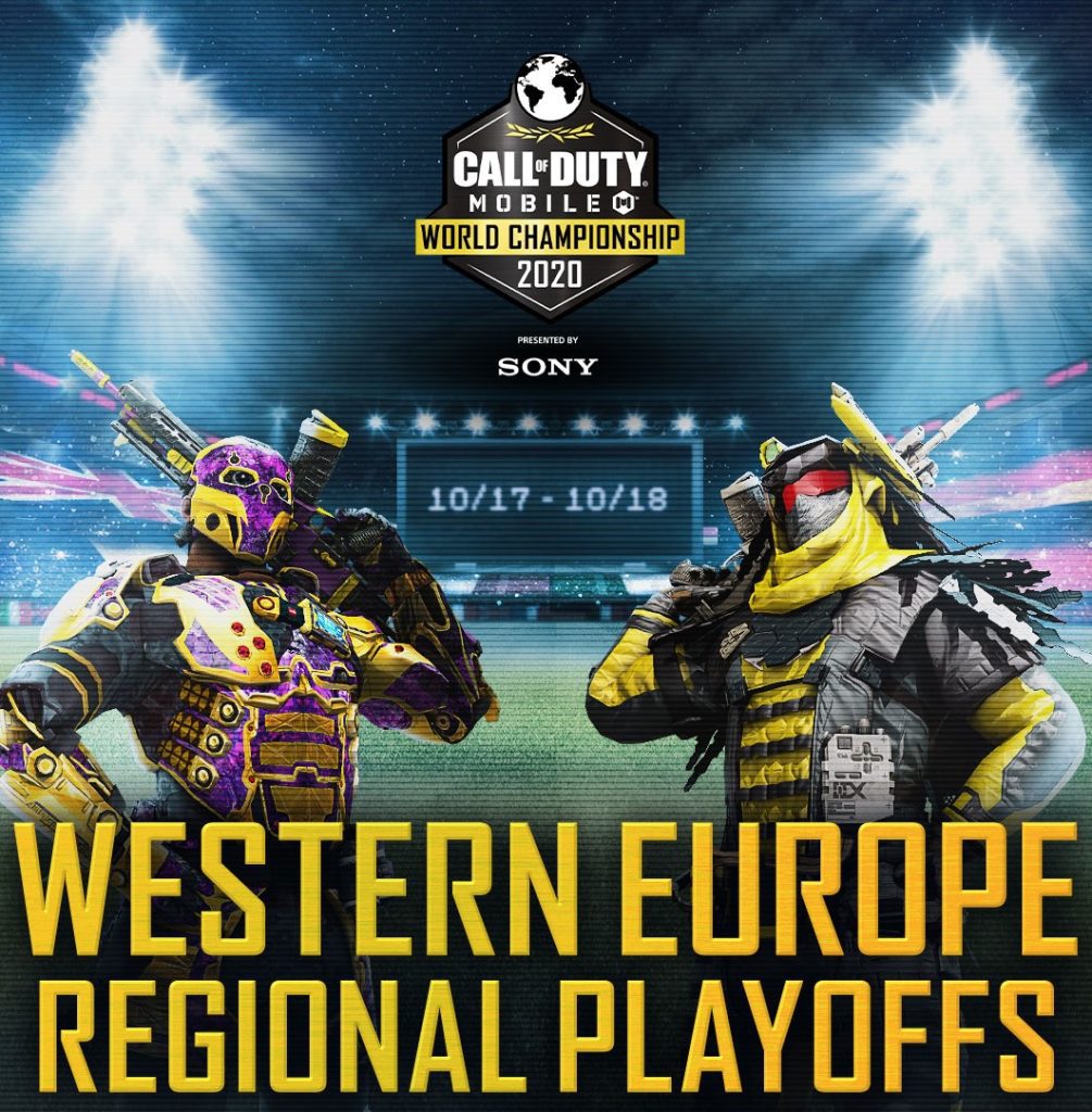 COD Mobile world championship Western Europe regional playoffs