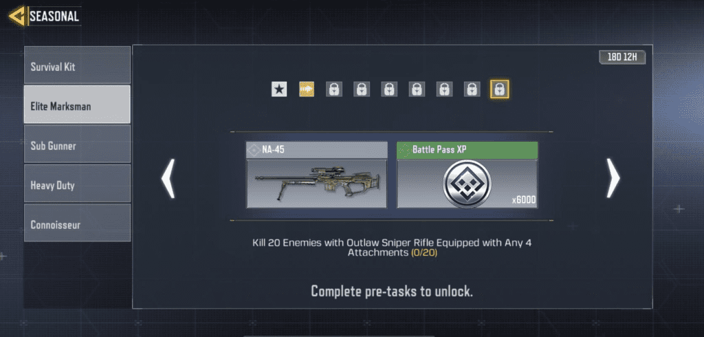 Elite Marksman (Seasonal Event) - Get NA-45 Sniper Rifle