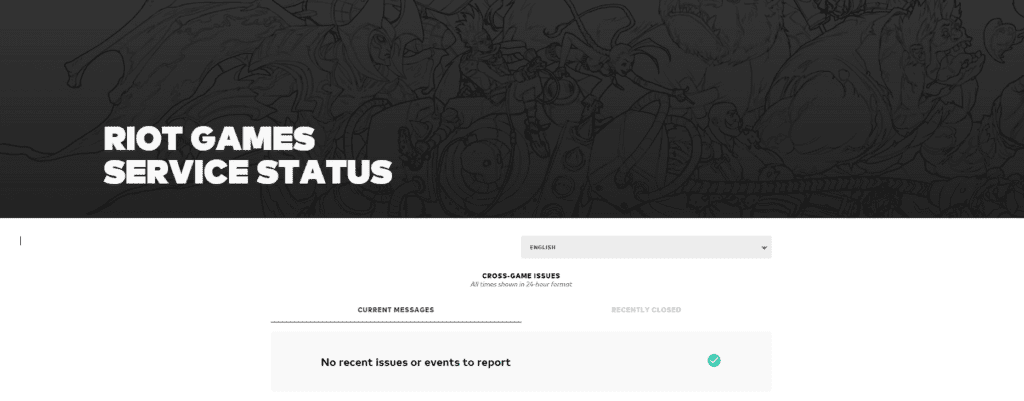 Riot Games Server Status
