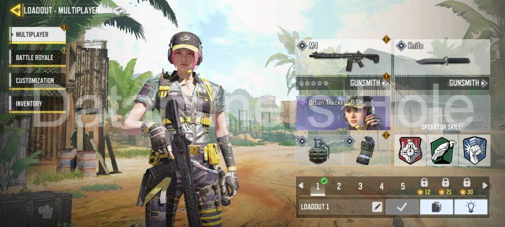 Urban Tracker - BiSH | Season 11 Character in COD Mobile