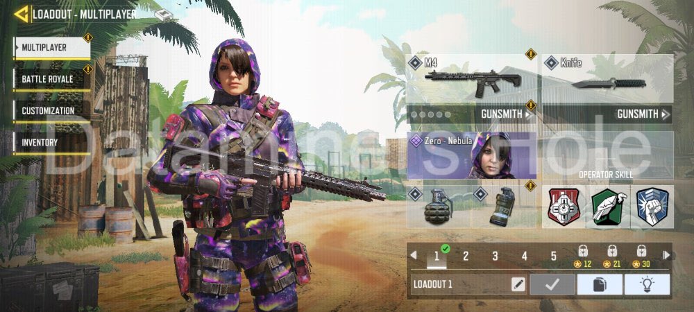 Zero - Nebula | Season 11 Character in COD Mobile