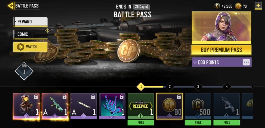 COD Mobile - Season 11 Battle Pass Rewards