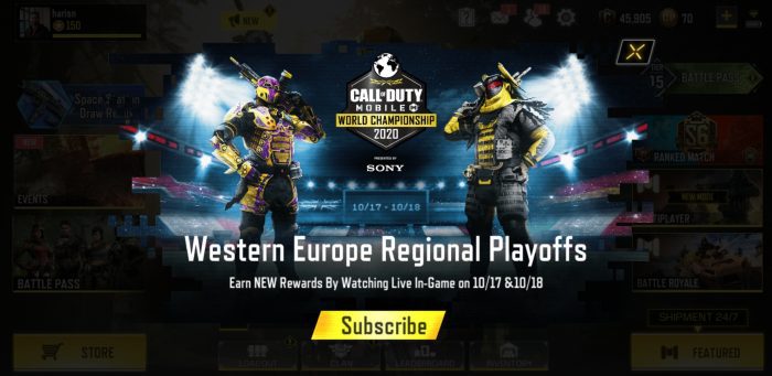 Western Europe Regional Playoffs | COD Mobile World Championship 2020