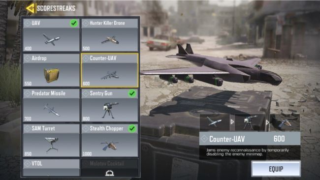 Counter UAV scorestreak in COD Mobile | Best scorestreaks to get a tactical Nuke in COD Mobile