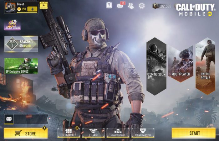 Ghost in Call of Duty: Mobile