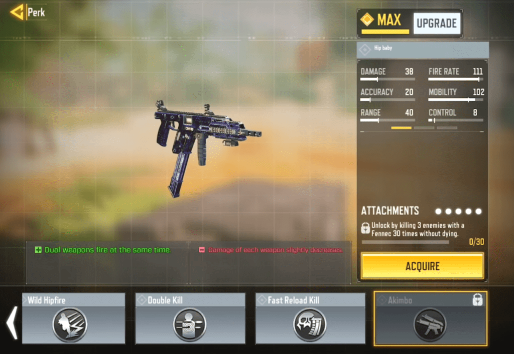 How to unlock the Akimbo Perk in COD Mobile