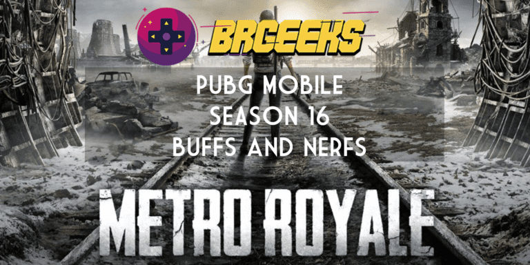 PUBG Mobile Season 16 Buffs And Nerfs