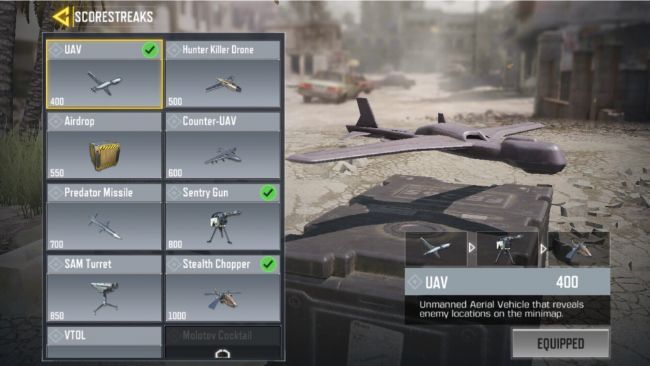 UAV Scorestreak in COD Mobile