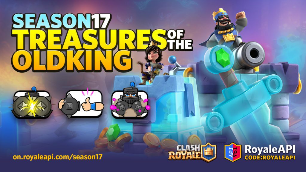 Clash Royale Season 17 - Treasures of the Old King