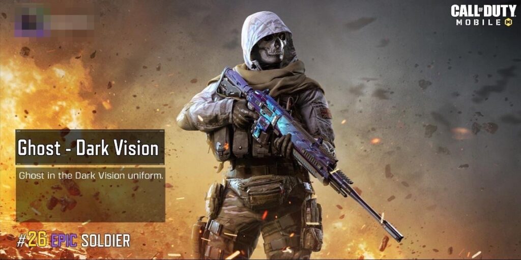 Ghost - Dark Vision - Call of Duty: Mobile