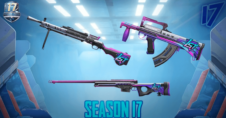 New Weapon Skins | PUBG Mobile S17 RP