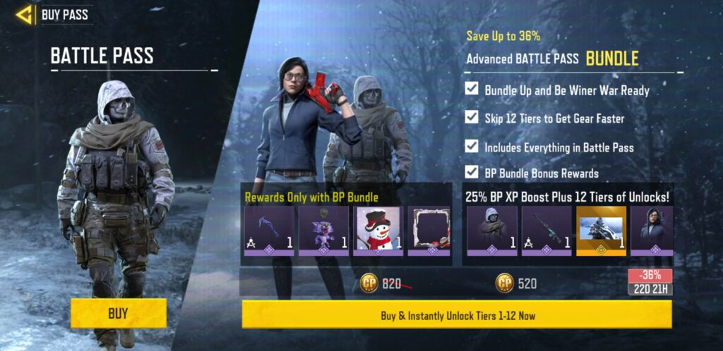 Call of Duty Mobile Season 13 Battle Pass Bundle