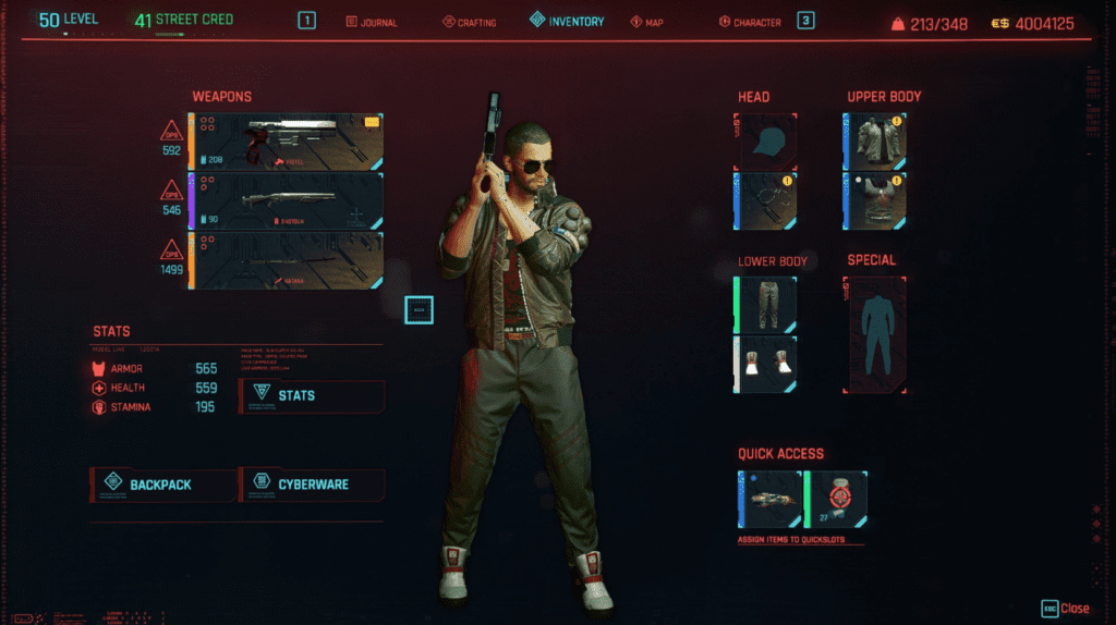 cyberpunk 2077 100% completed save game file