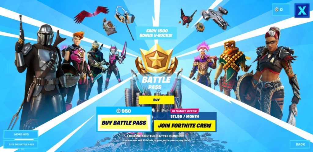 Fortnite Season 5 Battle Pass