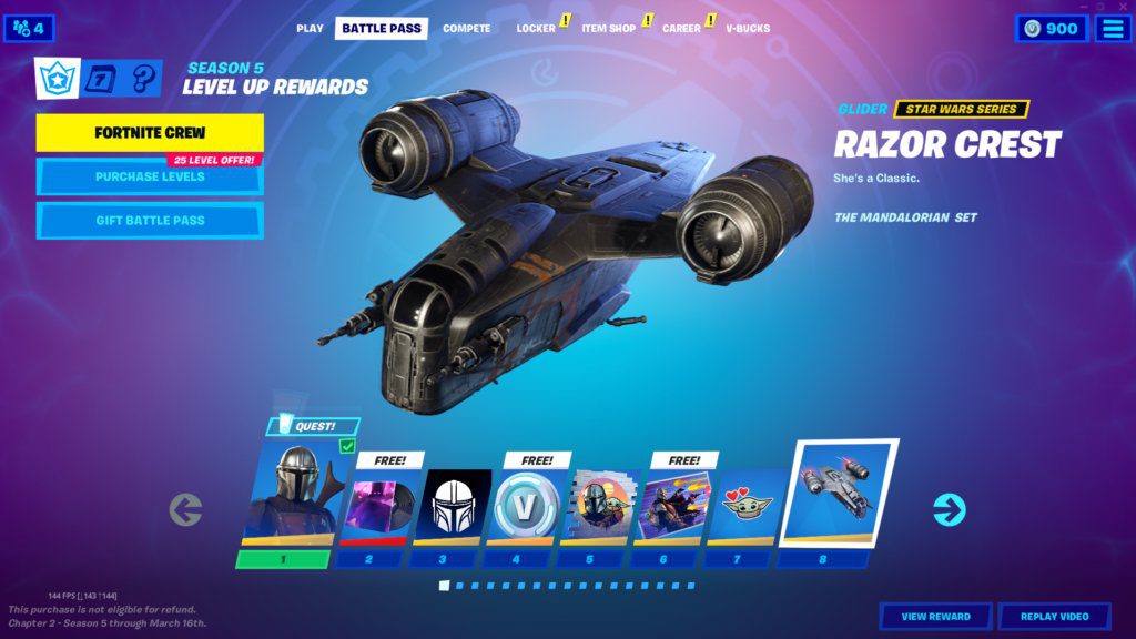 Glider - Razor Crest 