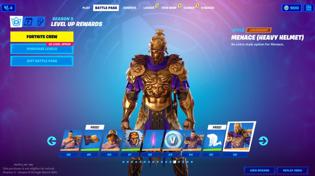 Style - Menace | Fortnite Season 15 Rewards