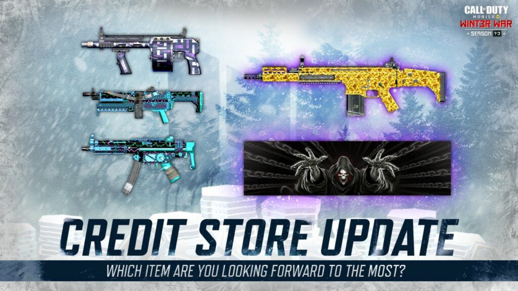 COD Mobile January 8 update credit store