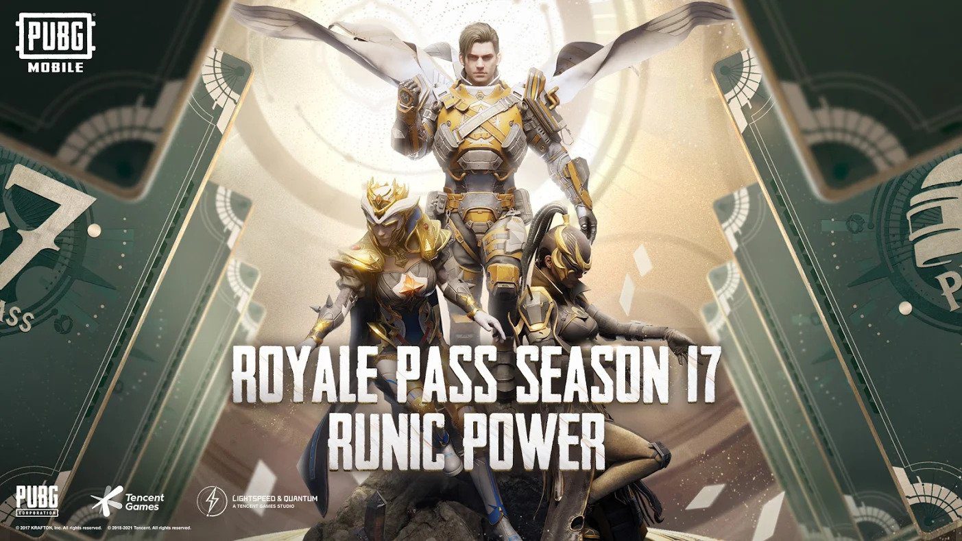 PUBG Mobile Season 17 Royale Pass rewards