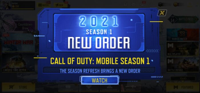 Call of Duty: Mobile Season 1 New Order