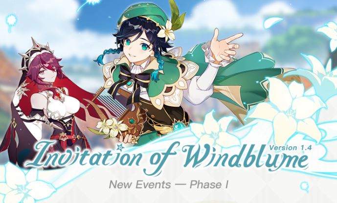 invitation of windblume