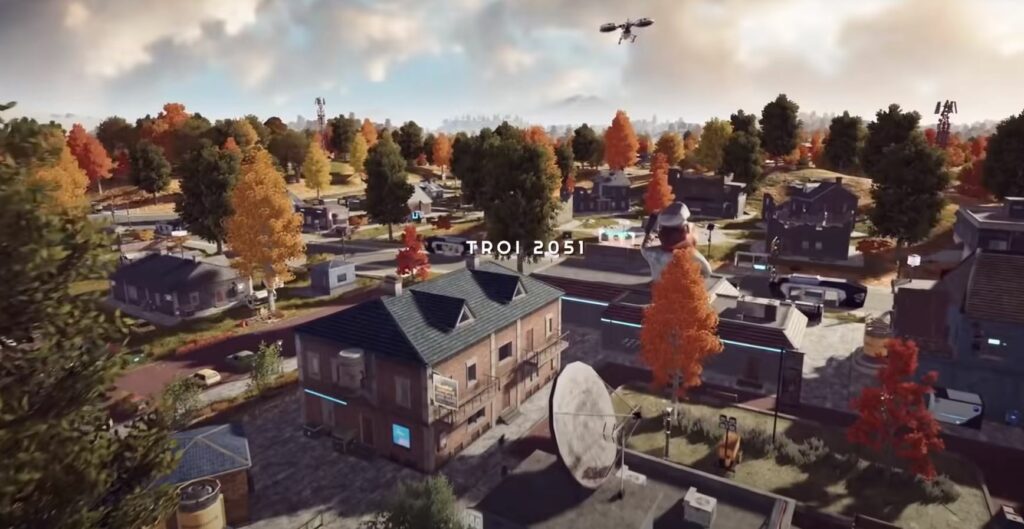 trio 2051 map pubg new state confirmed features