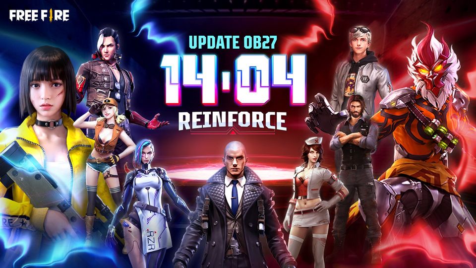 Free Fire Ob27 Update Release date and leaks