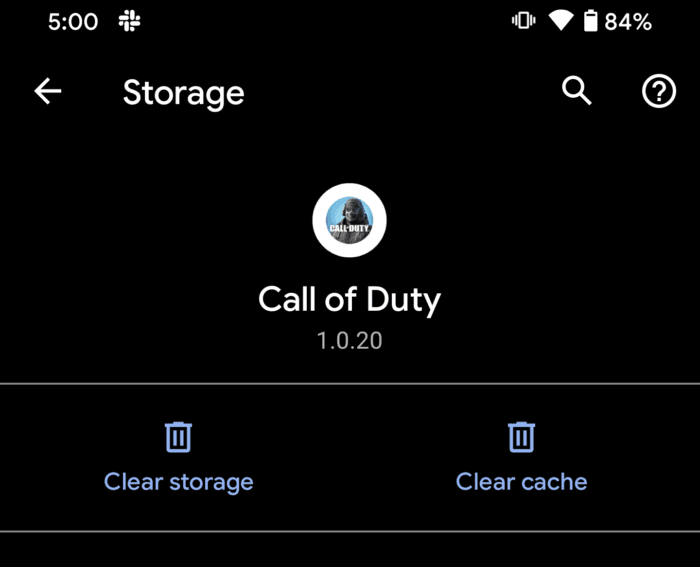 Call of Duty: Mobile - Clear Storage, Clear Cache