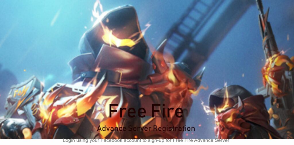 garena free fire advanced registration