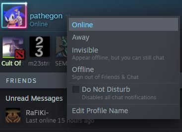 turn off offline mode steam