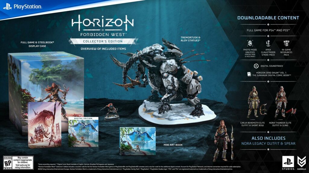 Horizon Forbidden West Collector's Edition