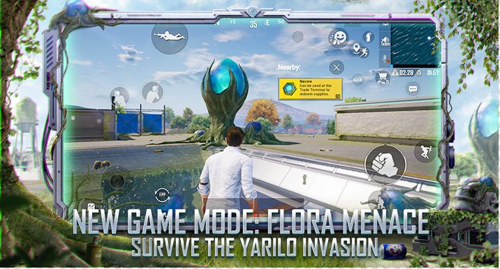 bgmi new game mode flora menace