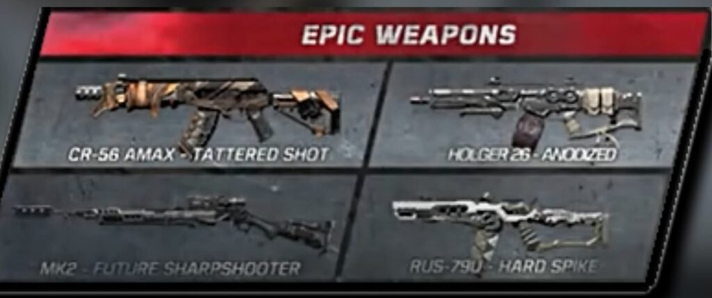 season 8 upcoming weapons