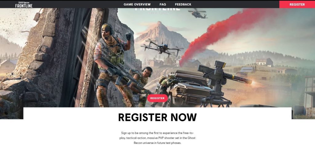 ghost recon registration