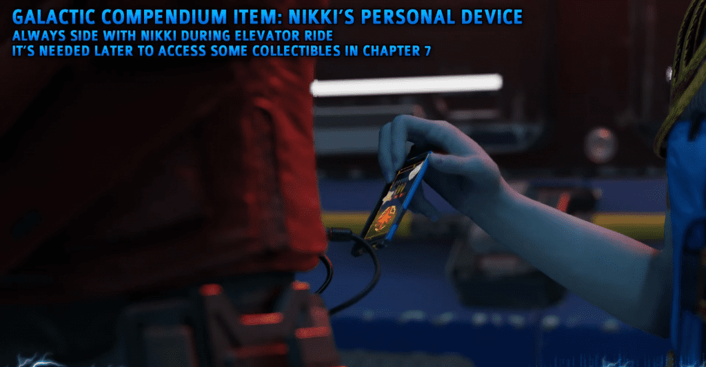 gotg nikki's personal device