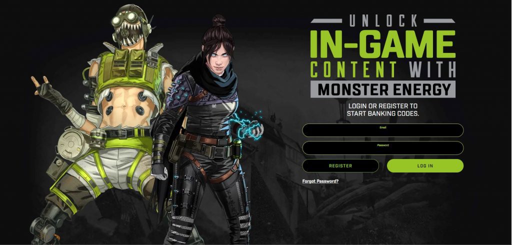 Apex Legends Monster Energy Code