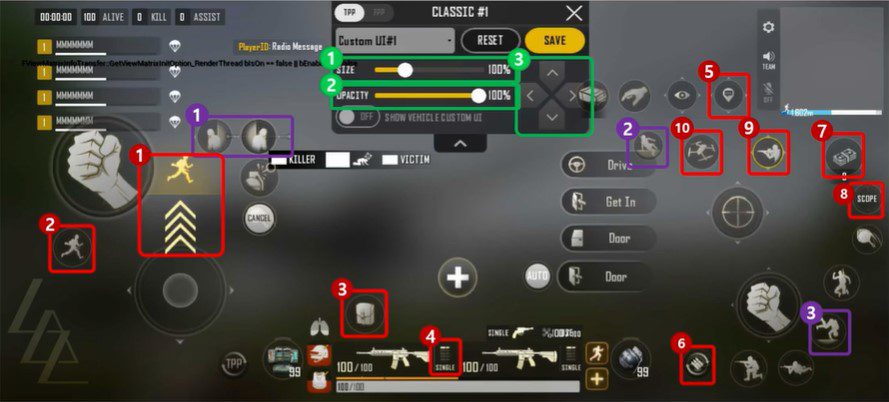 Best Button Layout for PUBG: New State