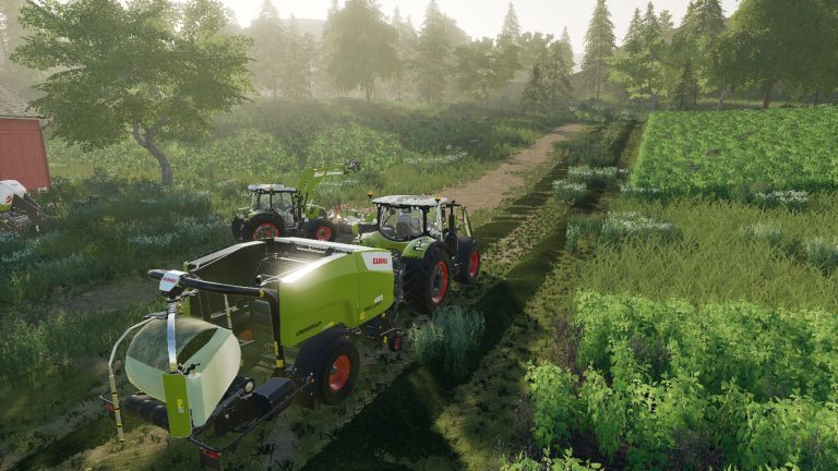 Farming Simulator 19 PC Platinum Expansion CLAAS Mowing and Bailing Grass 1