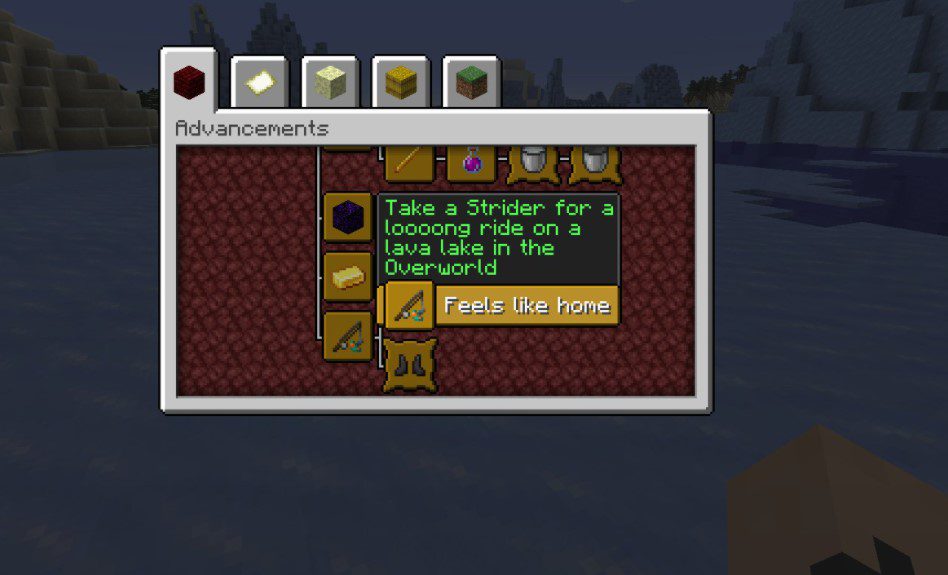 How to Get All New Advancements in Minecraft Update 1.18