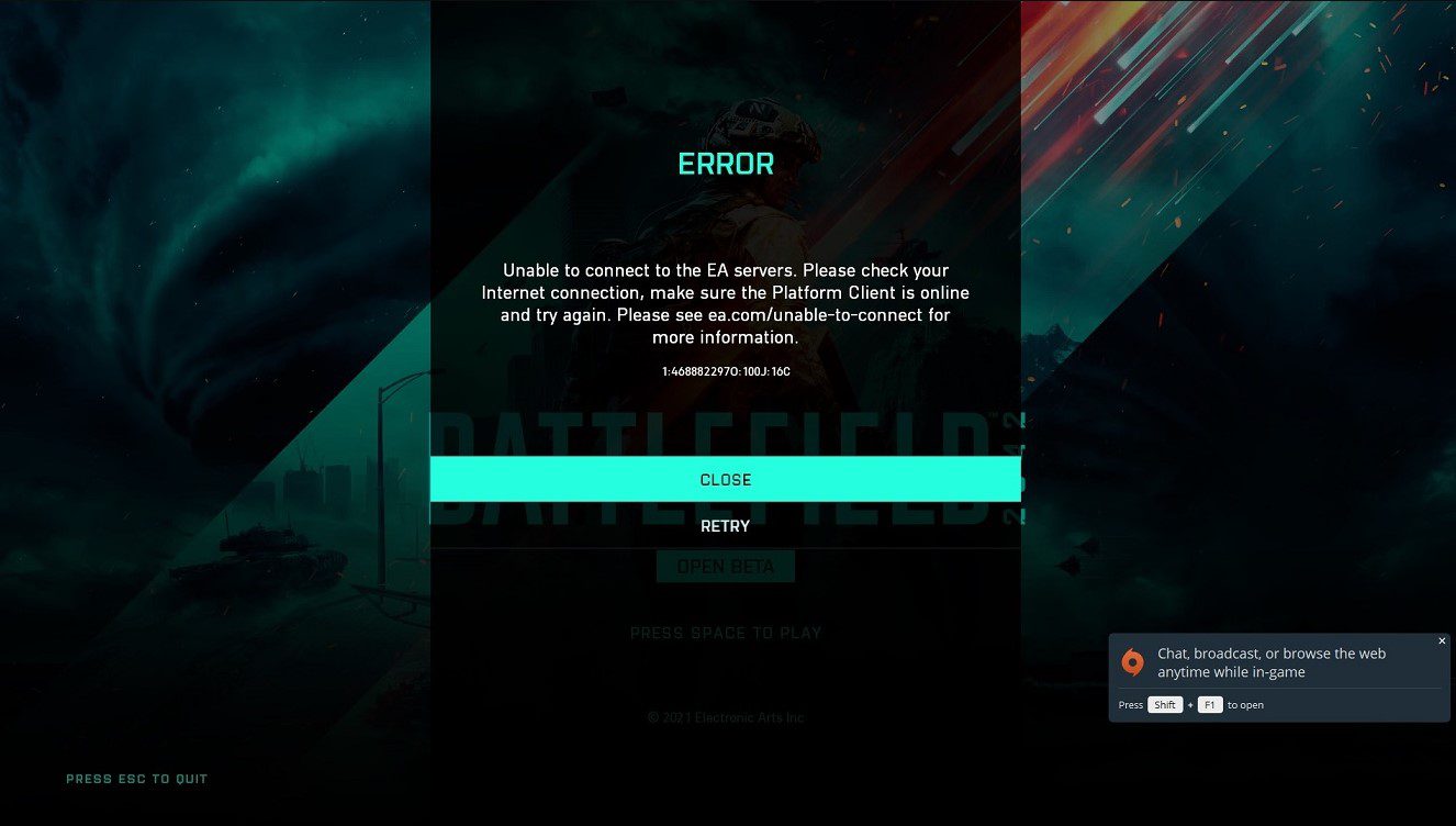 How to Fix Lag and Connection Issues in Battlefield 2042