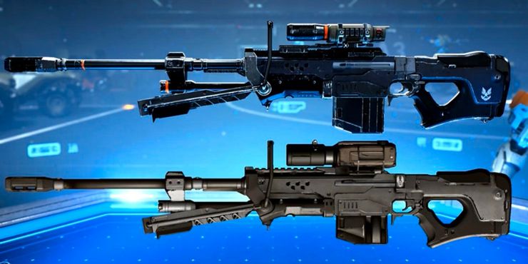 Two Halo Sniper Rifles