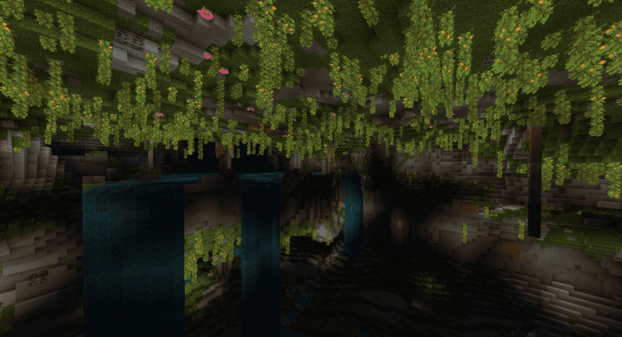 Lush caves