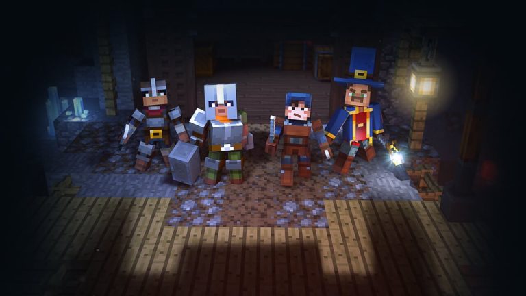 minecraft dungeons trailer release date