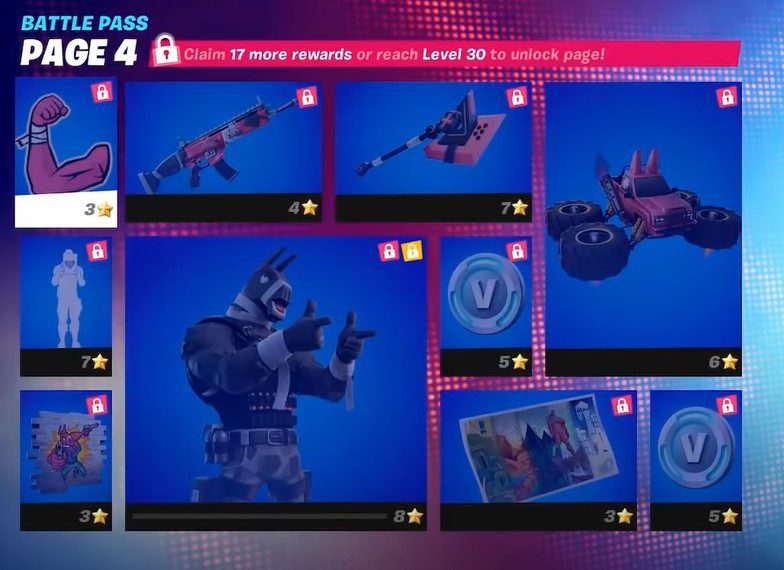 All Fortnite Chapter 3 Battle Pass Rewards