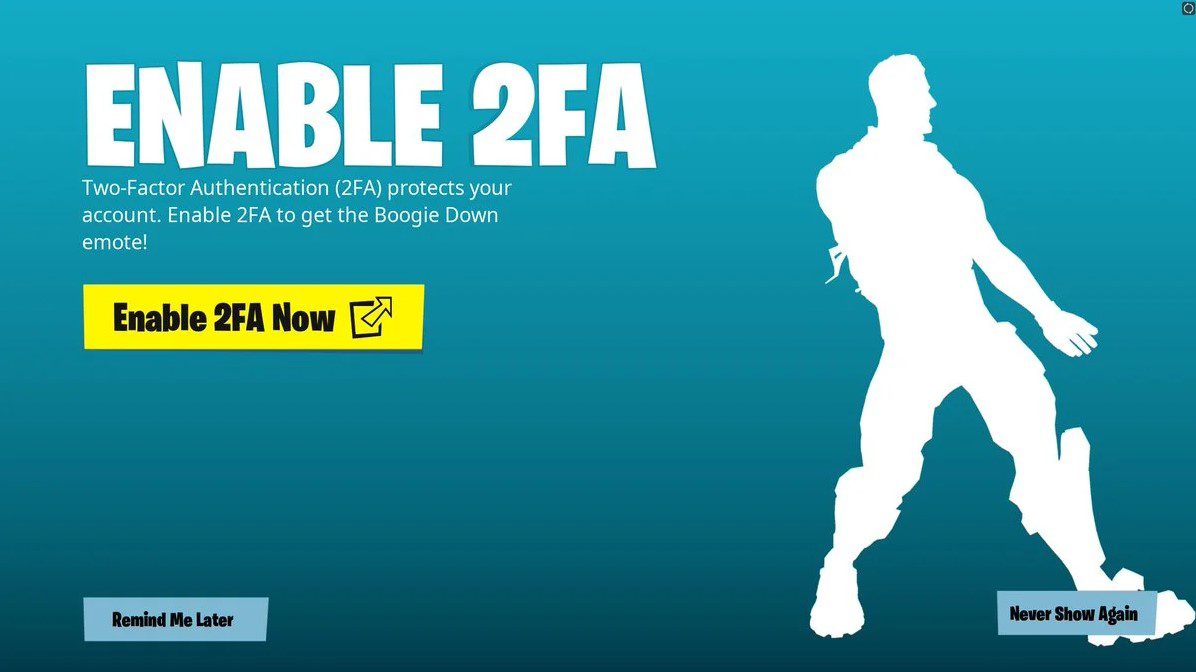 How to Turn On 2FA In Fortnite