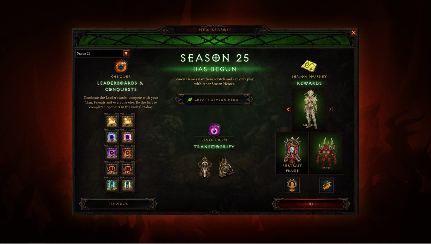 Diablo 3 Season 25 The Lords of Hell