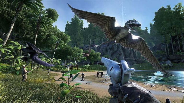 ark survival evolved flying dino pistol 1